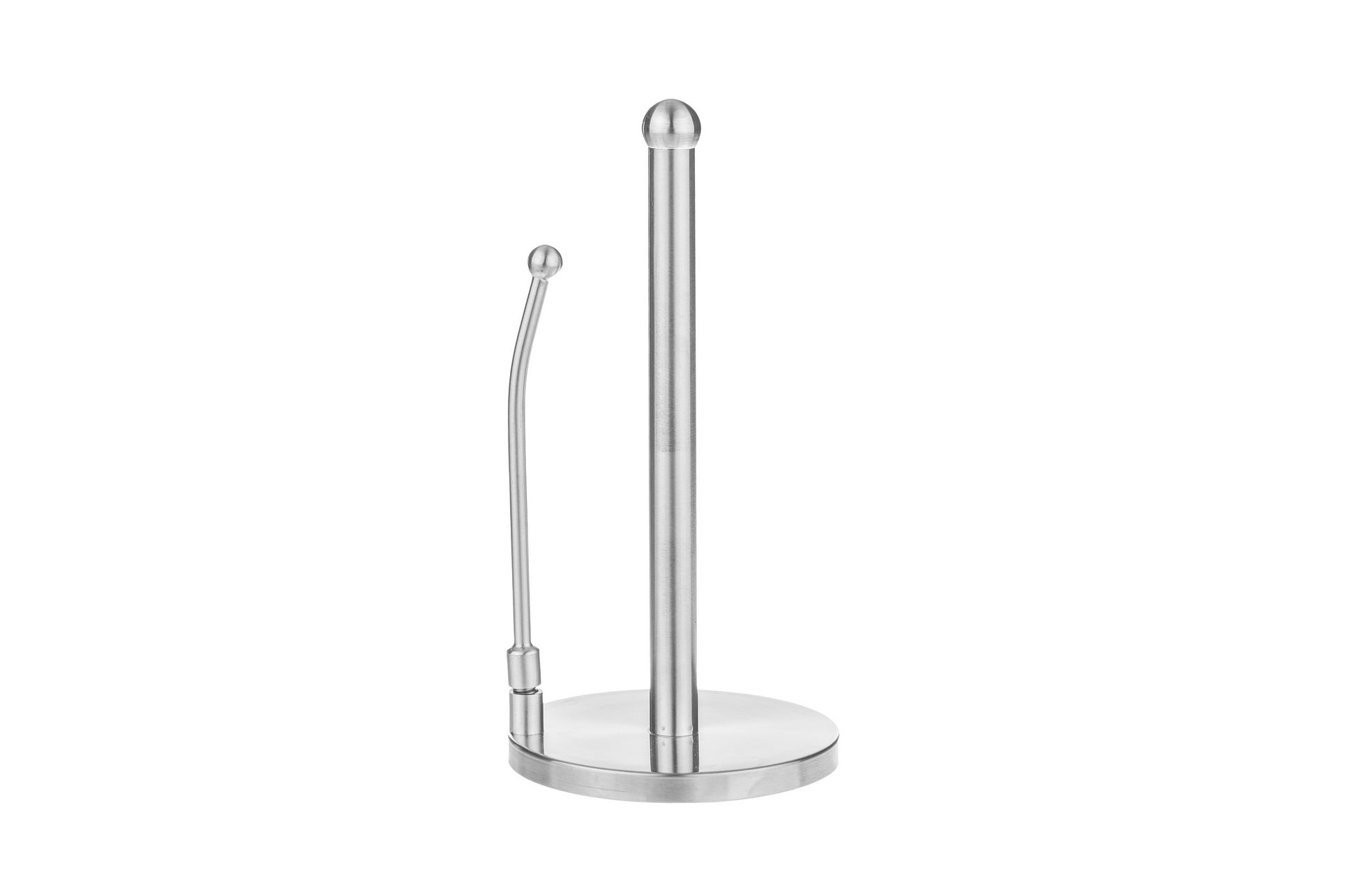 Jiallo Paper Towel Holder With Round Knob and Tension Arm