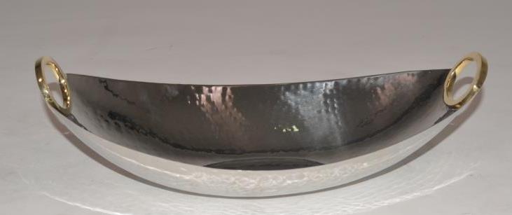 Hamilton boat shaped tray - Stainless Steel