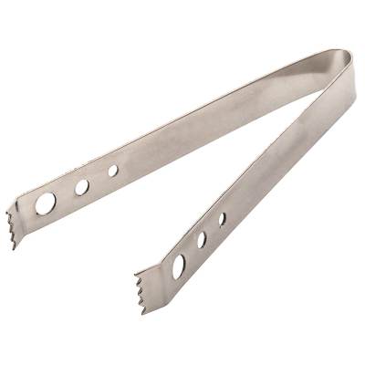 Ice bucket hammered with tongs