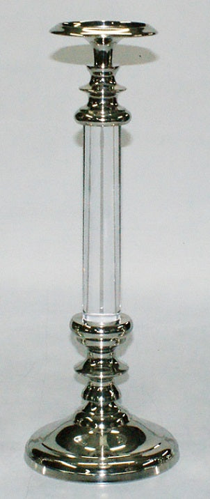 17" Lucille pillar/taper candle holder
