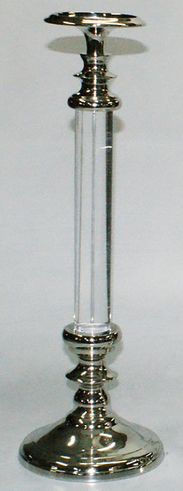 18" Lucille pillar/taper candle holder