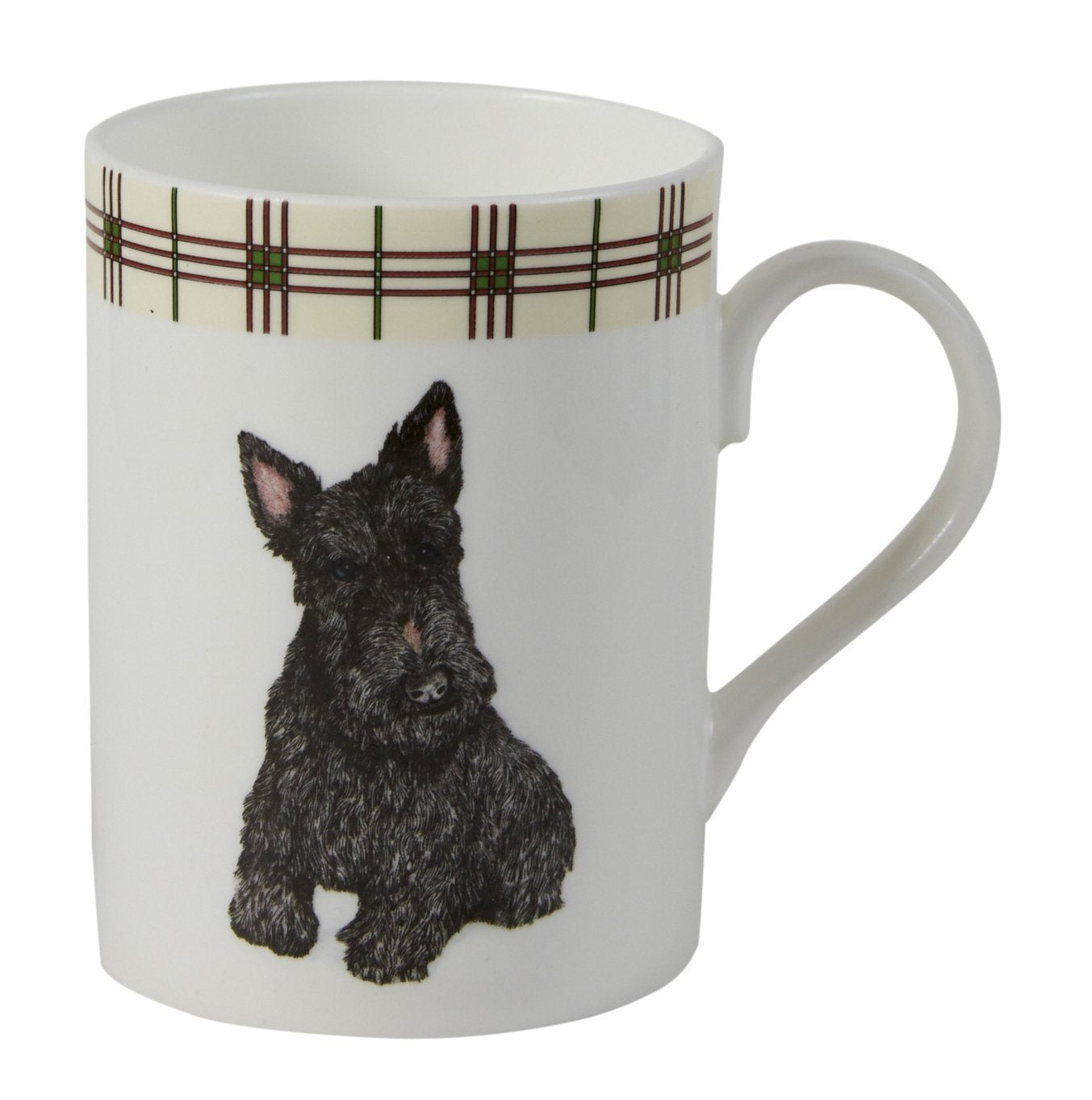 Roy Kirkham Lucy Mug - SCOTTIE, Set of 2, Color: White