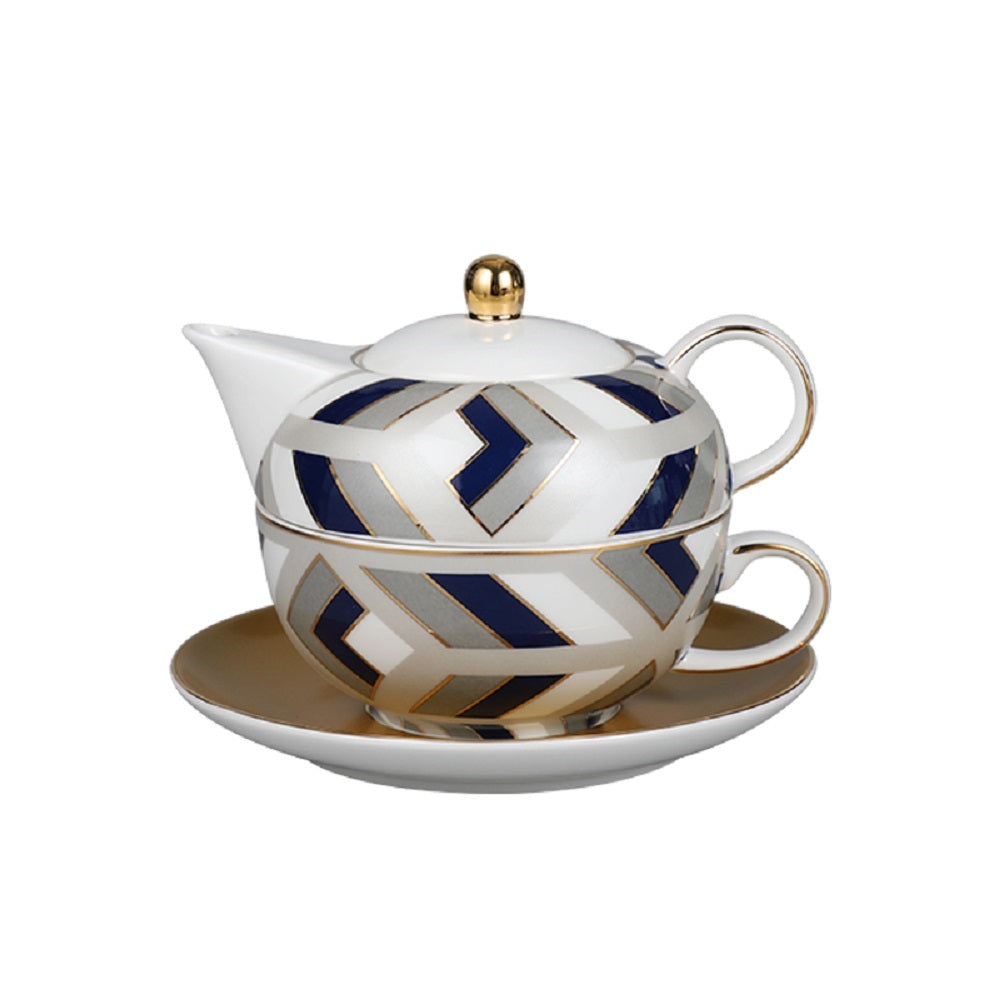 The Elegance in Porcelain Tea Service Collection - Tea for one Tea Set