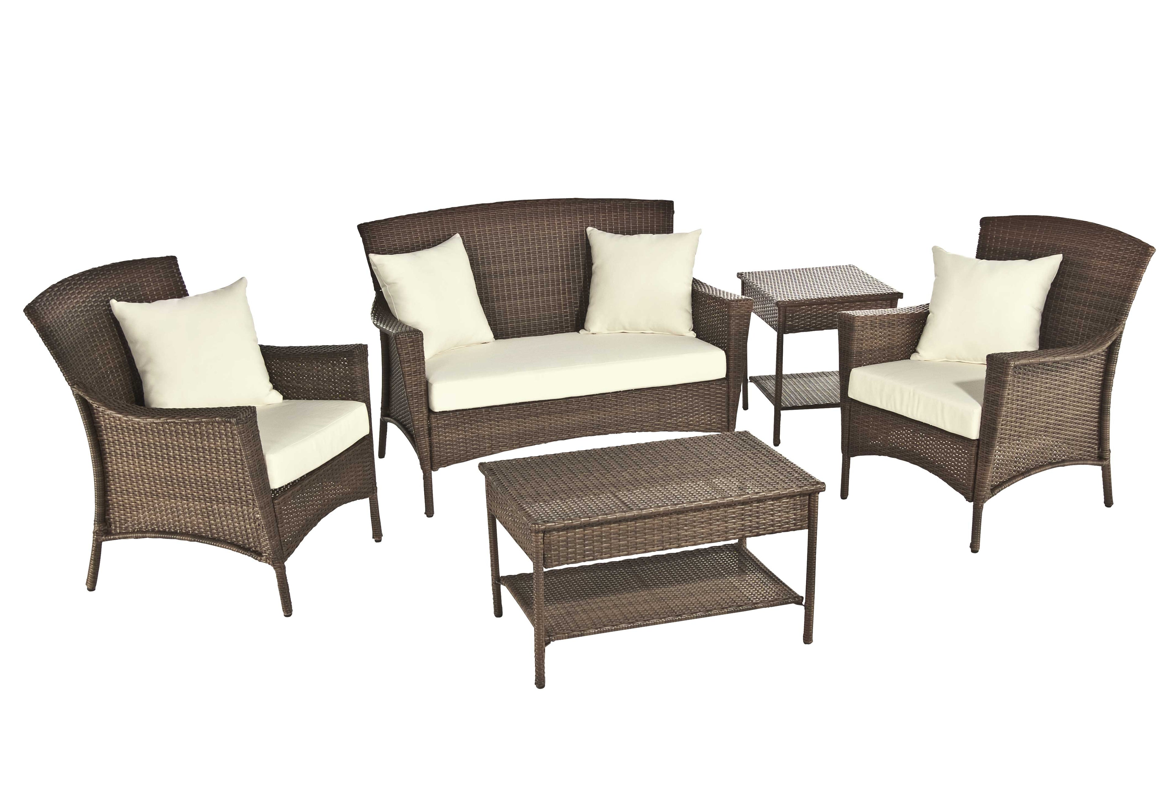 Outdoor Garden Patio Furniture 5 PC set w/ Table