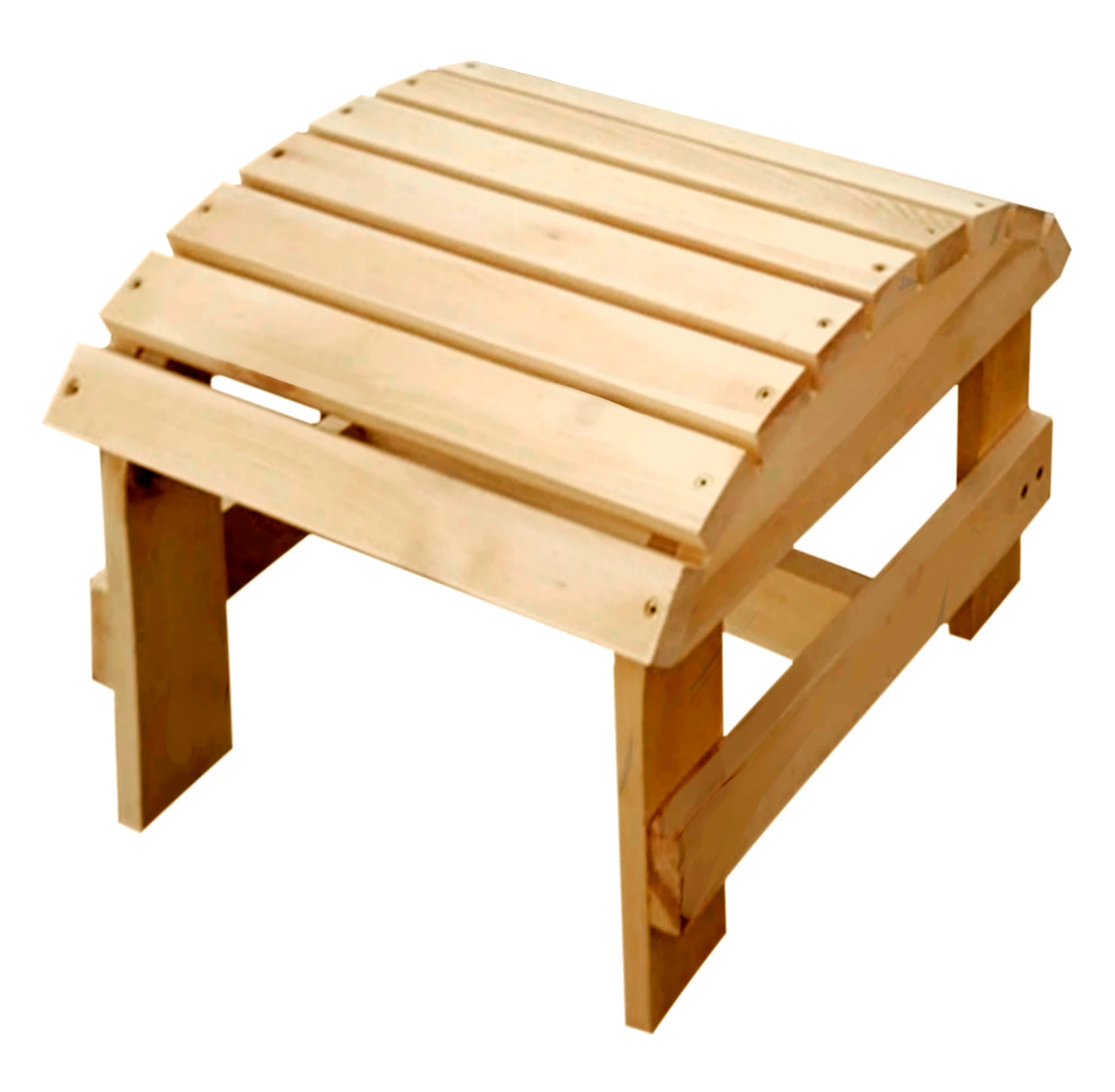 Pine Ottoman - Natural