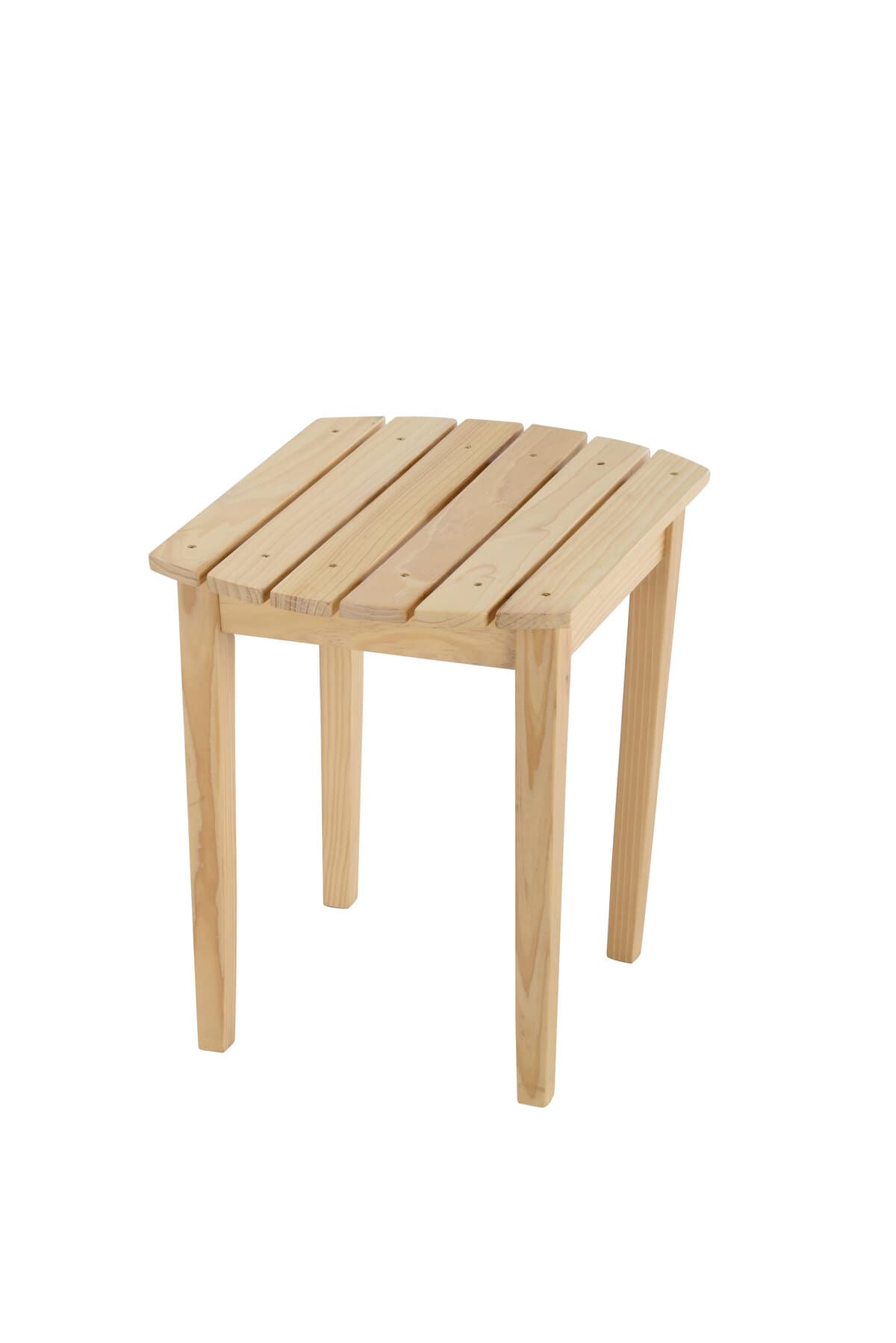 Natural Solid Wood Side Table