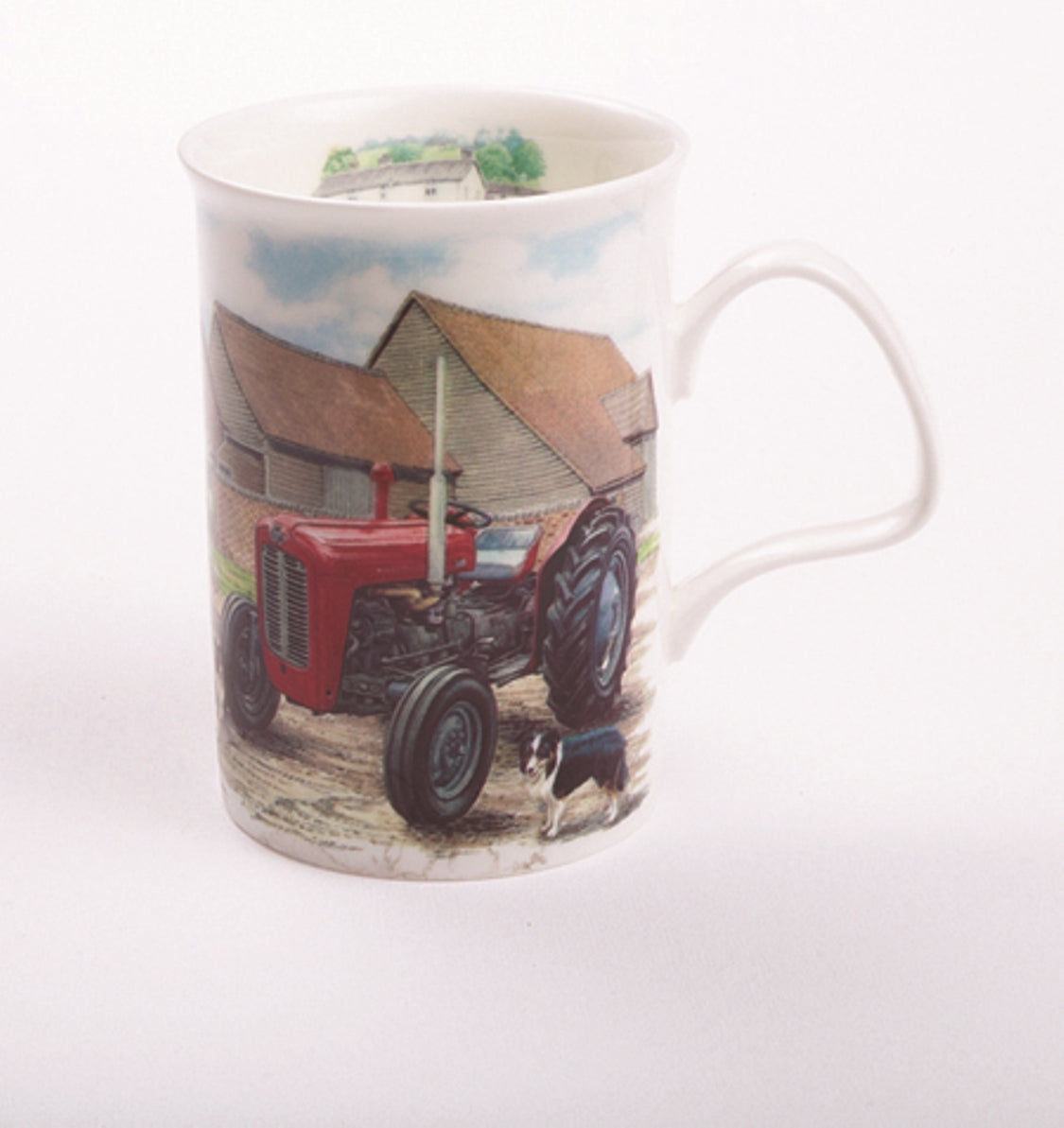 Roy Kirkham Lancaster Mug - Countryside Set of 6, Bone China Ceramic Made in England